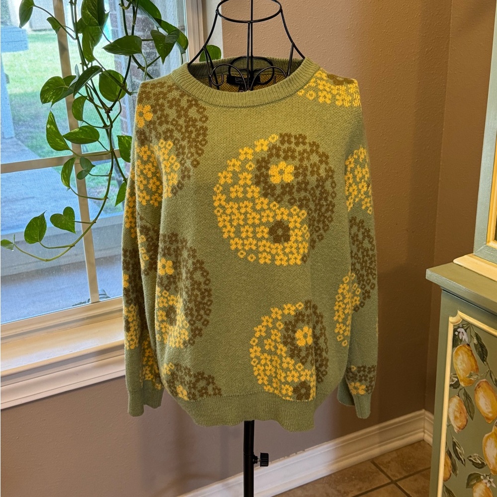Floral Hippie Sweater
